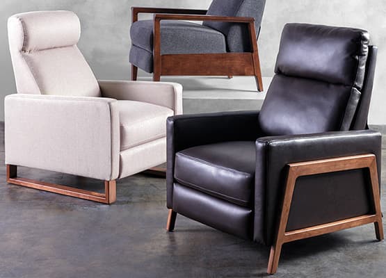 leather recliner chair