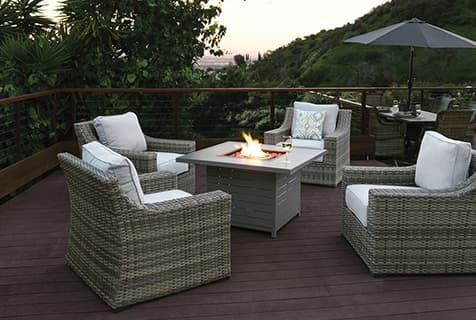 outdoor fire pit