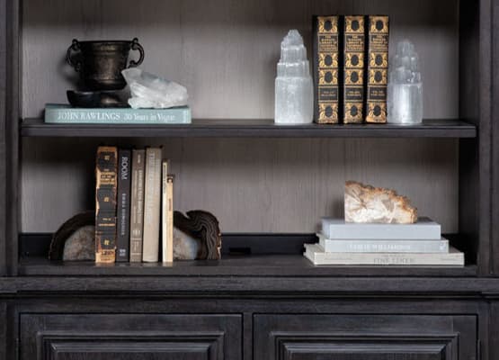 bookcase decor