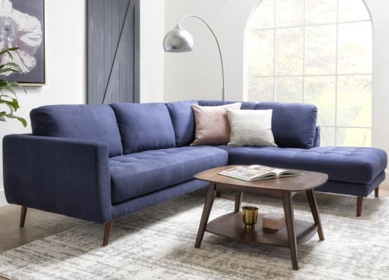 tufted sectional