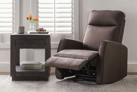 swivel glider recliner