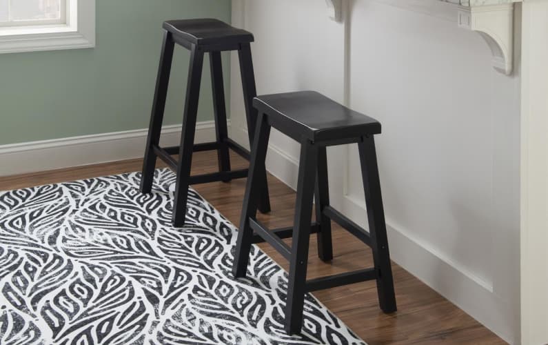 dark dining bar stools