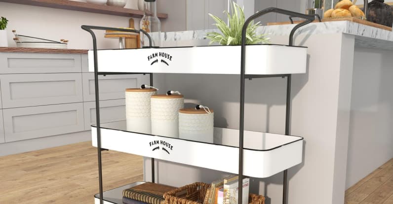 bar carts or storage carts