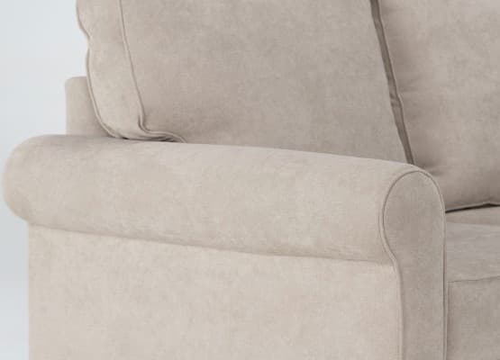 rolled arms most comfortable sectional