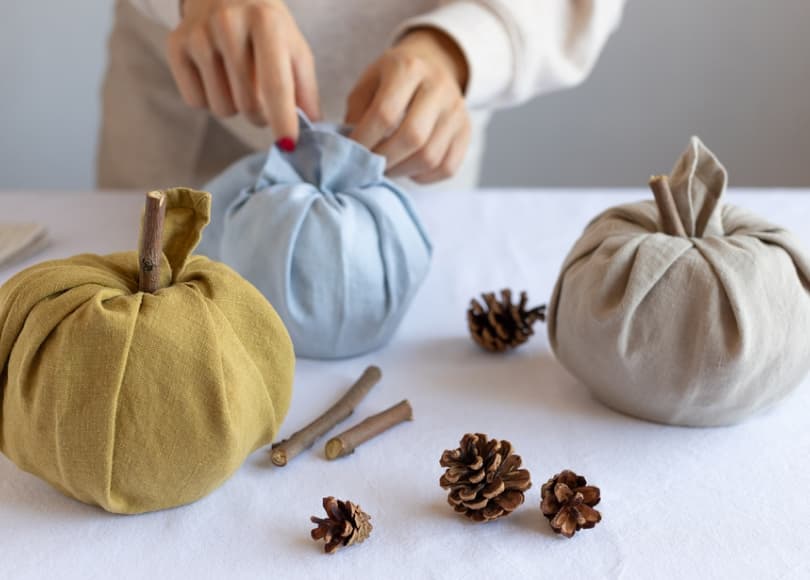 cozy autumn pumpkins