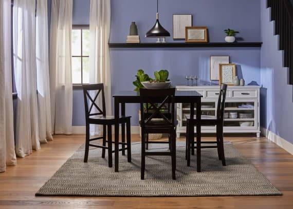 best farmhouse rug for dining room